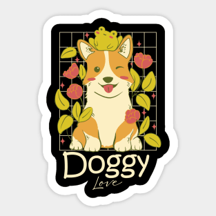 Doggy Love Sticker